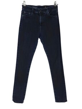 AG Adriano Goldschmied Farrah Skinny Ankle Jeans High Rise Dark Wash Denim 27